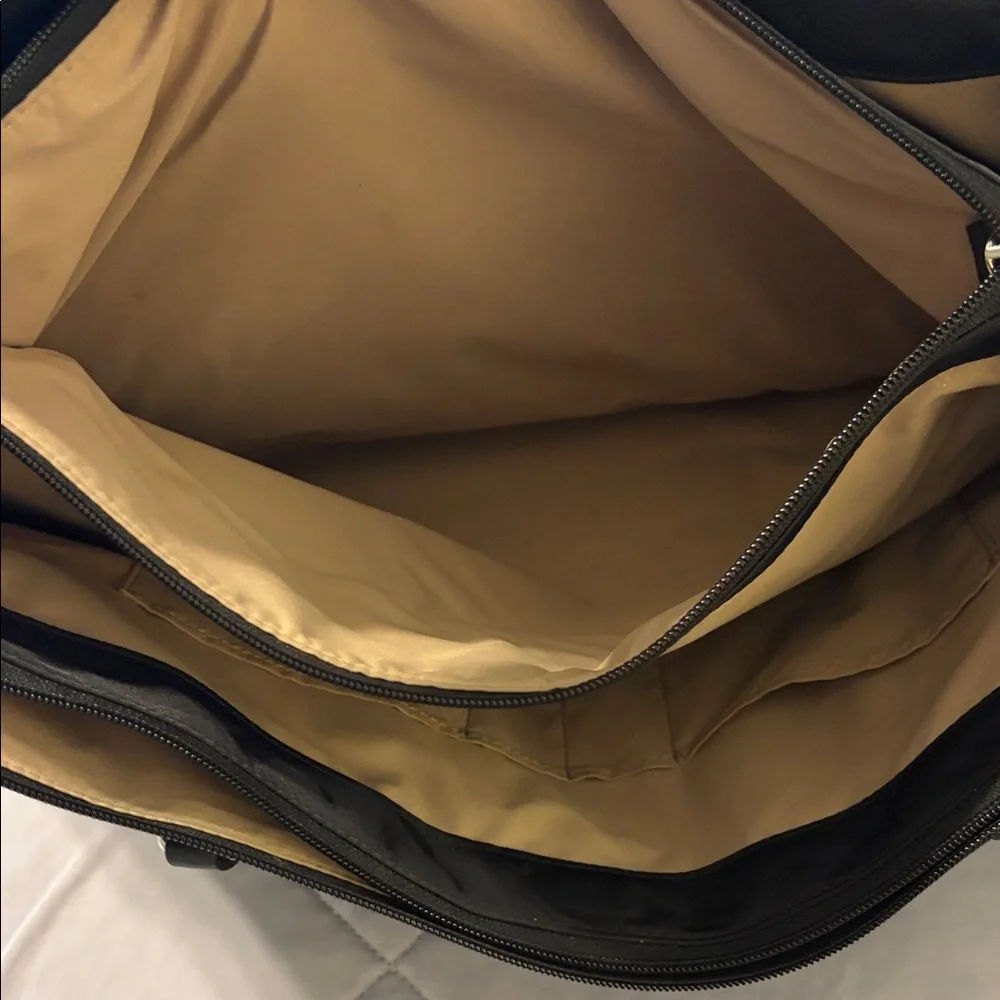 Tumi Black Nylon Tote Bag with Shoulder Straps